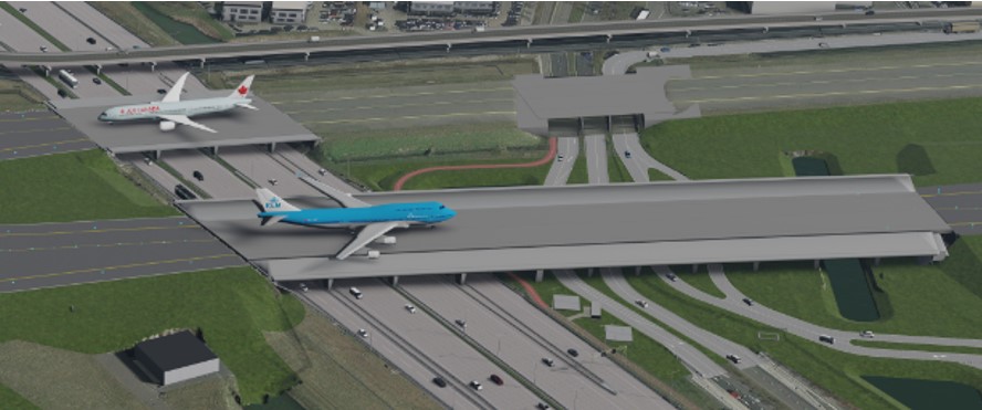 Visualisatie VDRQ Avioduct